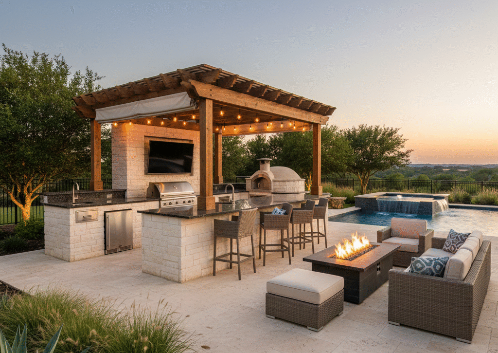 Outdoor Living Space Upgrades to Boost Home Value in Frisco, TX