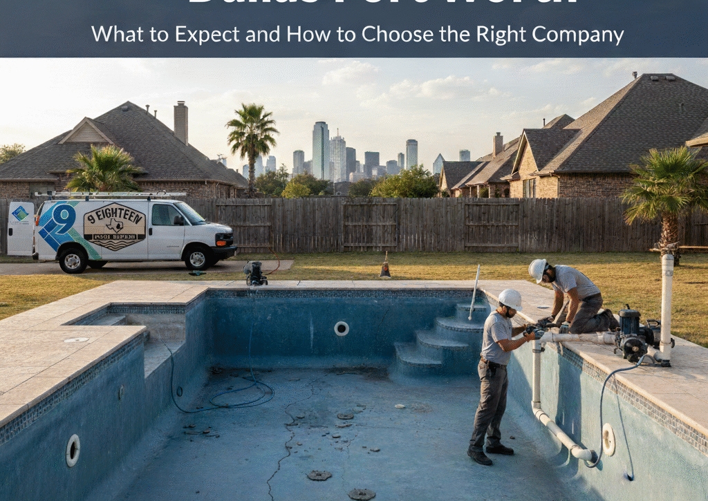 Pool Repair Services in Dallas–Fort Worth
