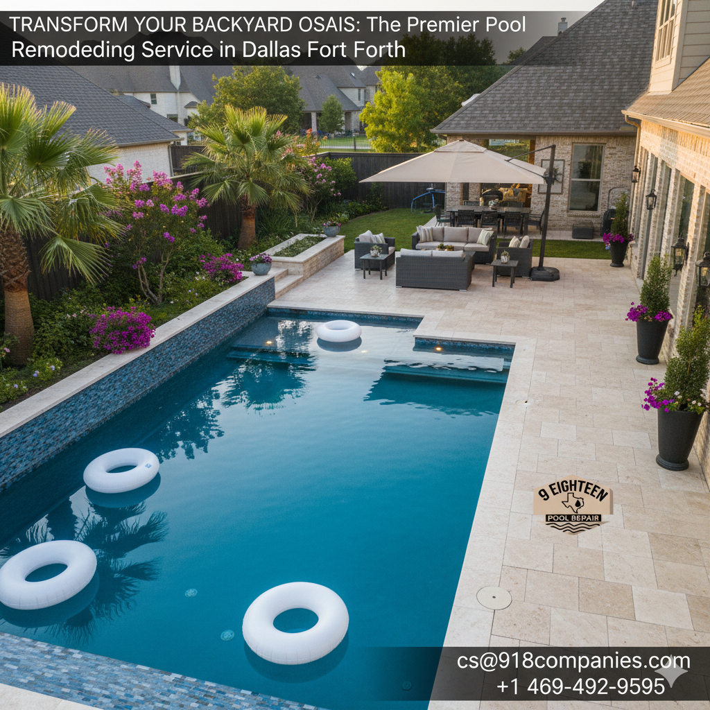 Premier Pool Remodeling Service in Dallas Fort Worth