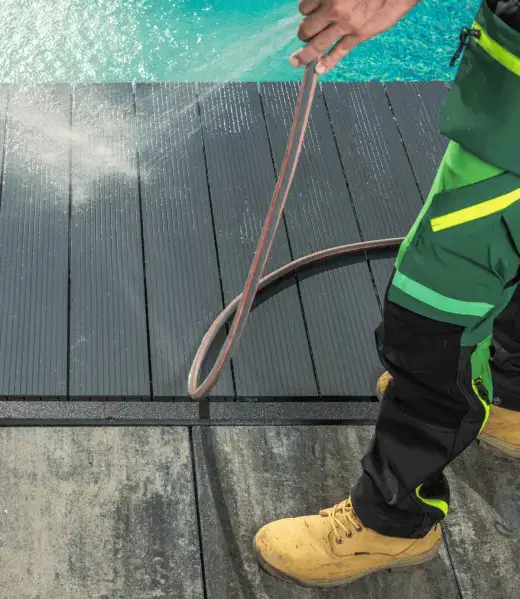 pool pressure washing services in Dallas Fort Worth